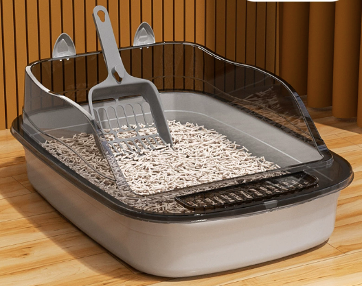 企业微信20251109-210851 Semi-Enclosed Cat Litter Box