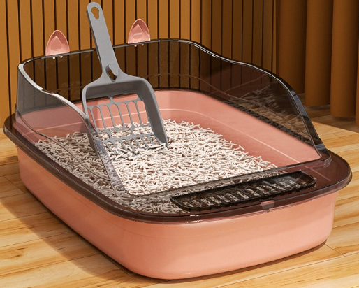 企业微信20251109-211006 Semi-Enclosed Cat Litter Box