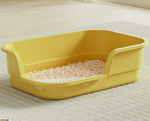 Large Square Box Cat Litter Box