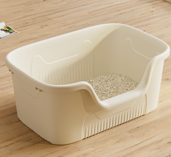 Large Square Cat Litter Box