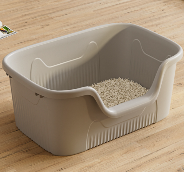 Large Square Cat Litter Box