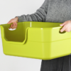 Large Square Cat Litter Box
