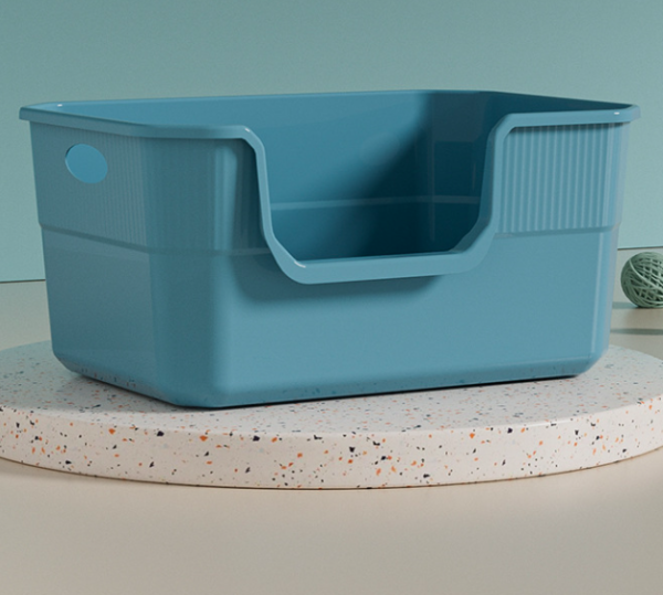 Large Square Cat Litter Box