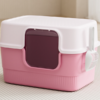 Large Square Cat Litter Box
