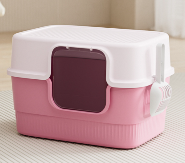 Large Square Cat Litter Box