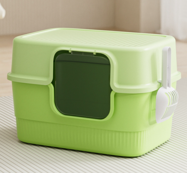 Large Square Cat Litter Box