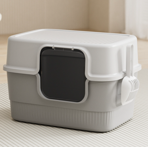 Large Square Cat Litter Box
