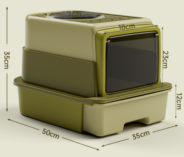 Drawer-Type Cat Litter Box