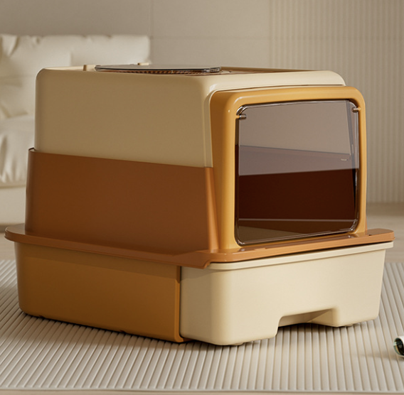 Drawer-Type Cat Litter Box