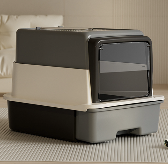 Drawer-Type Cat Litter Box