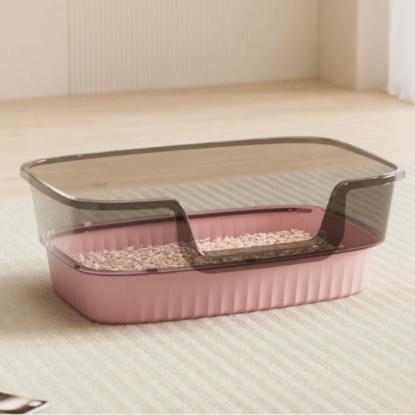 Large Square Cat Litter Box