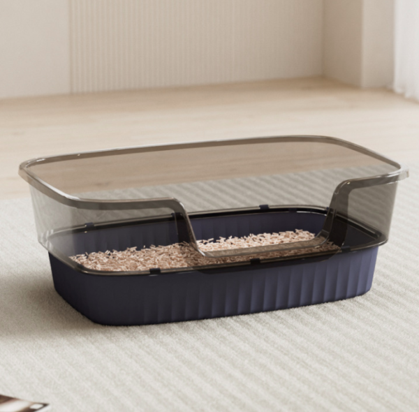Large Square Cat Litter Box