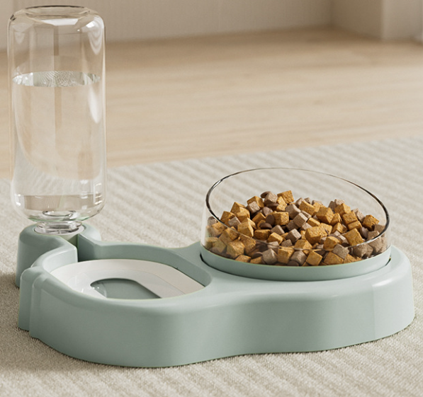 Pet Sitting Automatic Water and Food Feeder