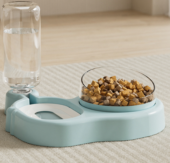 Pet Sitting Automatic Water and Food Feeder