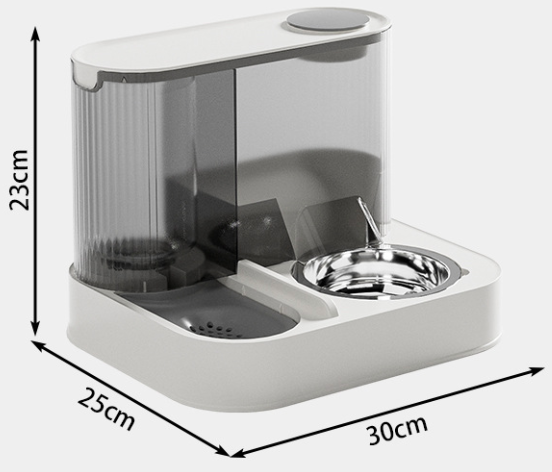 Water and Food Integrated Feeder