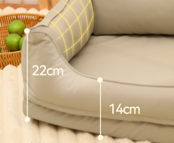 Leather Sofa Pet Bed