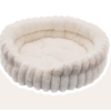 Double-Layer Ribbed Pet Bed