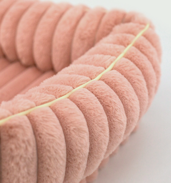 Pet Ribbed Bed