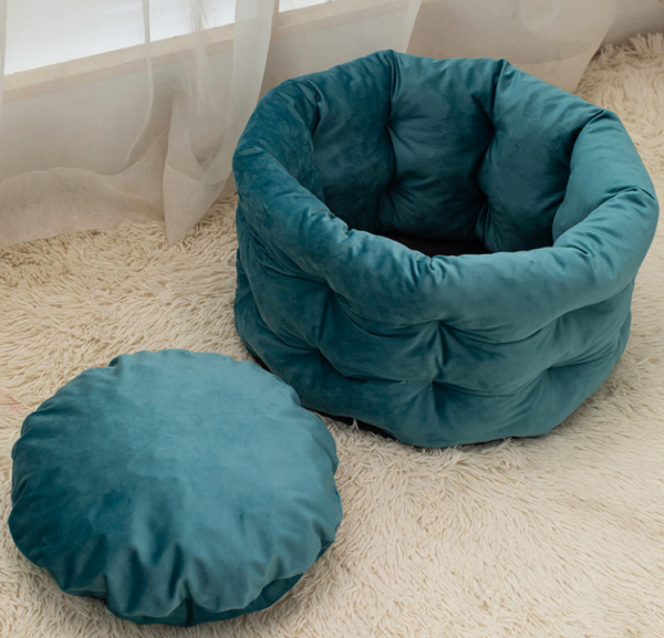Velvet Pet Bed