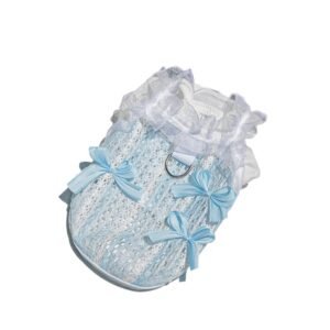 Pet hollow-out lace vest