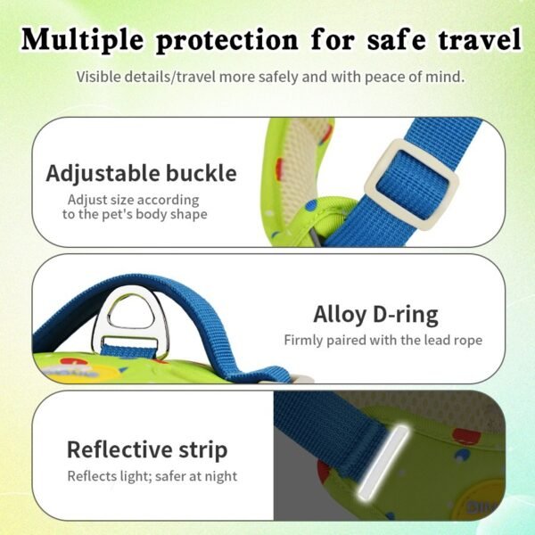 Dog harness to prevent escape#HP551