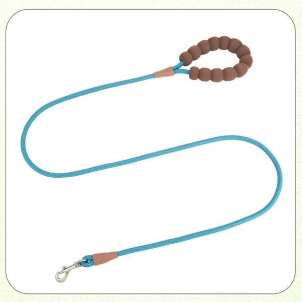 Cloud-shaped bubble cotton grip color-blocked pet dog leash#LP039