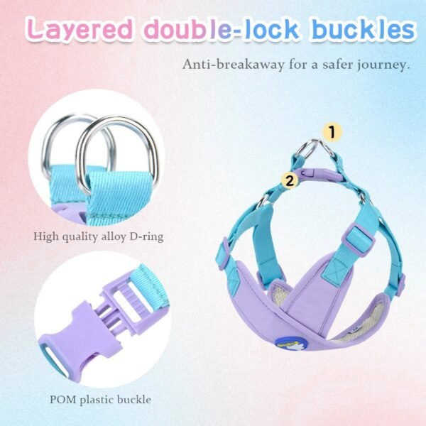 O1CN0188Opki1RZIhx8Arkp_!!2219738712125-0-cib Dog harness to prevent escape#HP515