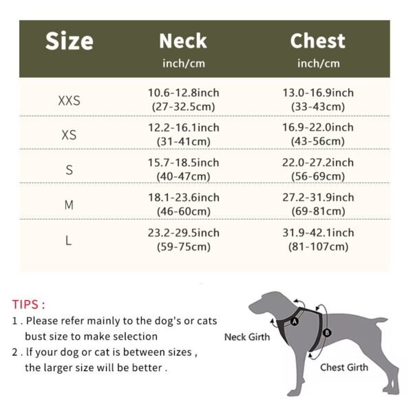 Dog harness to prevent escape#HP551