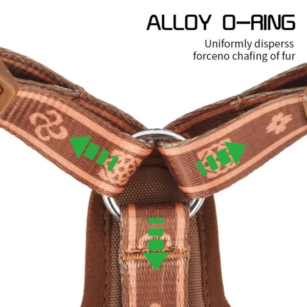 Breathable and reflective pet leash#HP521-1