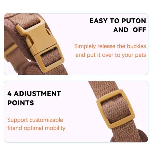 Vest-style dog harness#HP374