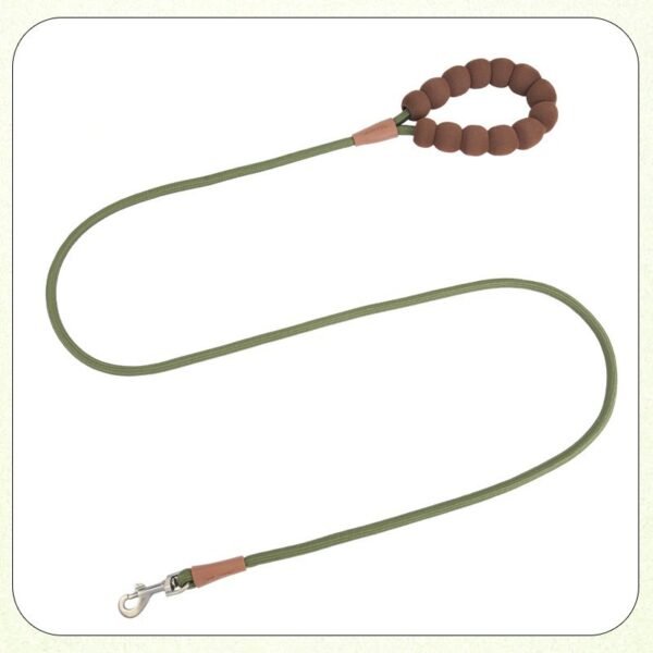 Cloud-shaped bubble cotton grip color-blocked pet dog leash#LP039