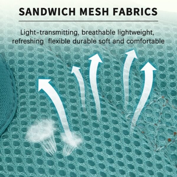 PU leather vest-style dog harness with reflective strips#HP308