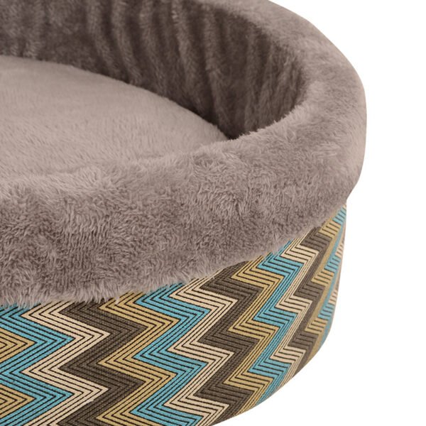 Thickened, Warm, Round Pet Bed for Autumn and Winter#0059