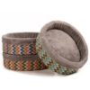 Thickened, Warm, Round Pet Bed for Autumn and Winter#0059