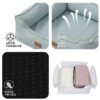 All-season removable and washable dog and cat bed #G06