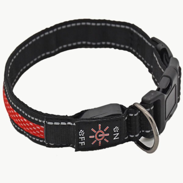 Water Proof LED Pet Collar w/ leash