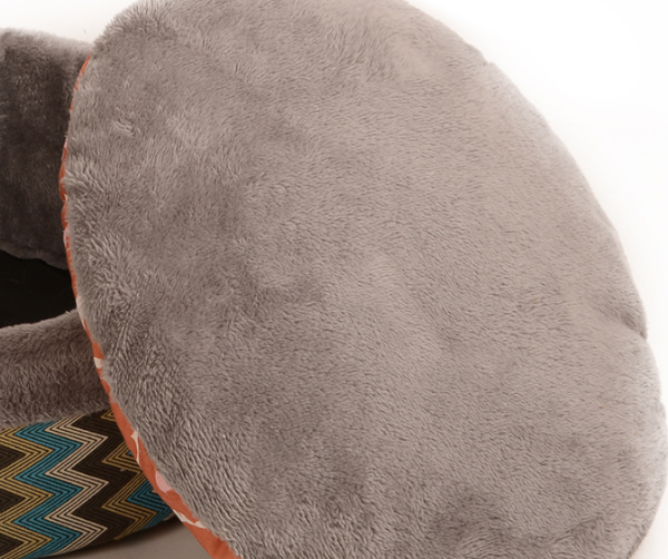 Thickened, Warm, Round Pet Bed for Autumn and Winter#0059