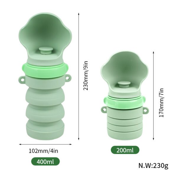Portable Foldable Silicone Pet Water Feeder