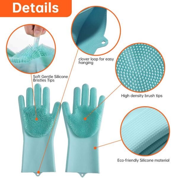 Silicone Pet Bathing Glove