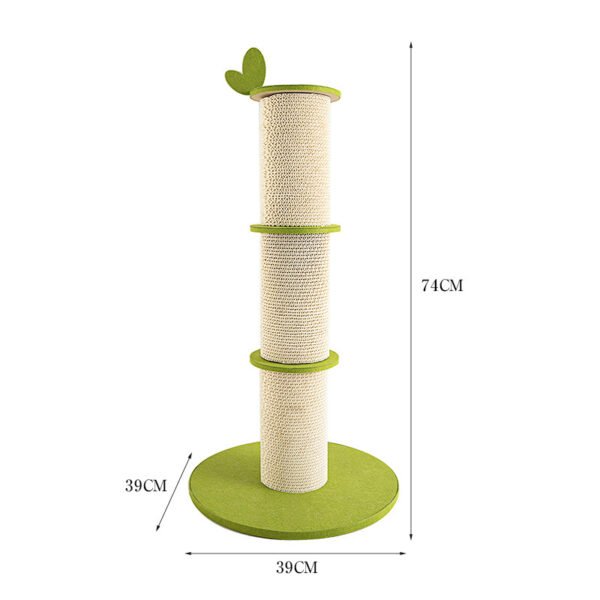 Bamboo Corrugated Paper Cat Scratching Post
