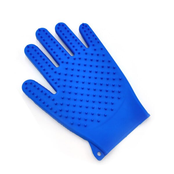 Double-Sided Silicone Pet Grooming Glove