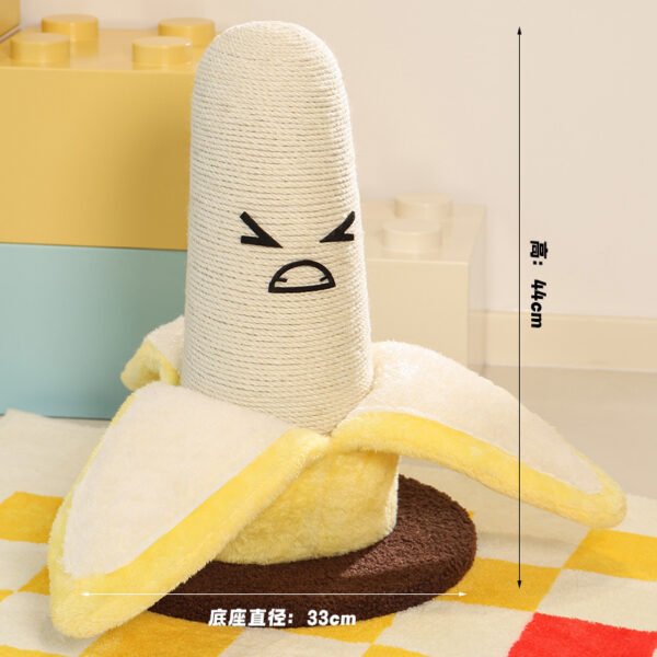 Banana Cat Scratching Post