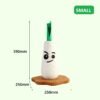 Onion Head Sisal Post