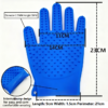 Double-Sided Silicone Pet Grooming Glove