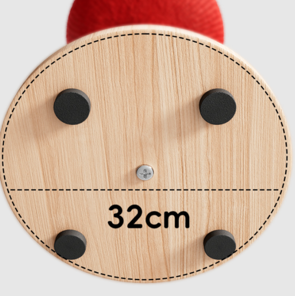 Red Mushroom Sisal Cat Scratcher