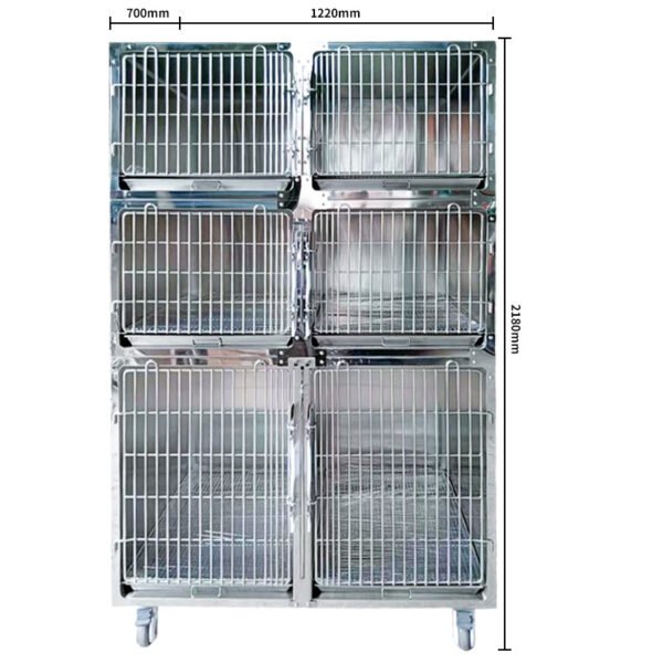 304 Stainless Steel Pet Hospitalization Cage