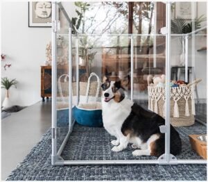 O1CN01fe8kdx2Gt21mIFco2_!!2209175139072-0-cib Transparent Acrylic Indoor Dog Enclosure