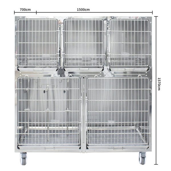 304 Stainless Steel Pet Hospitalization Cage