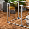 Transparent Acrylic Indoor Dog Enclosure