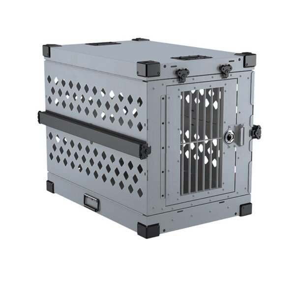 O1CN01tl55fa2Gt2FwpUziu_!!2209175139072-0-cib Collapsible aluminum alloy dog cage for medium to large dogs
